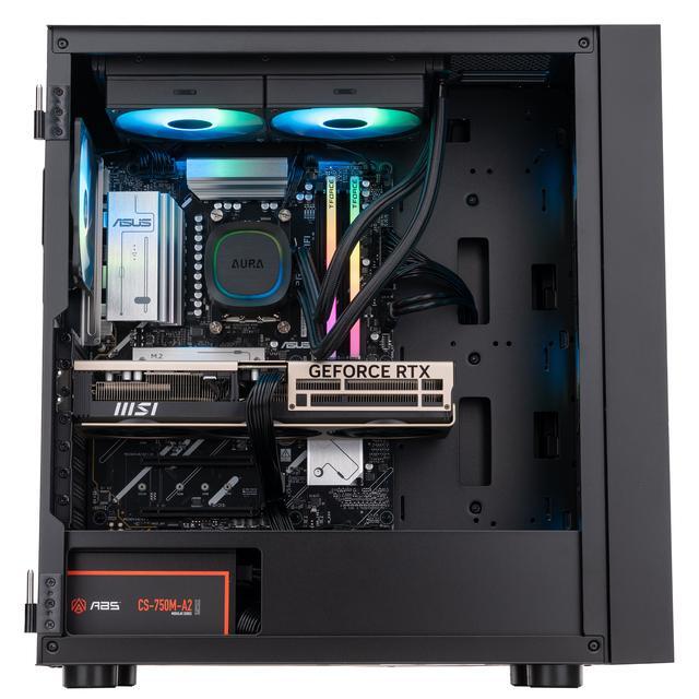 ABS Eurus Ruby Gaming PC - Windows 11 - AMD Ryzen 7 9800X3D - GeForce RTX 5070 Ti - DLSS 4 - AI-Powered Performance - 32GB DDR5 6400MHz - 2TB M.2 NVMe SSD - ER9800X3D5070TI5