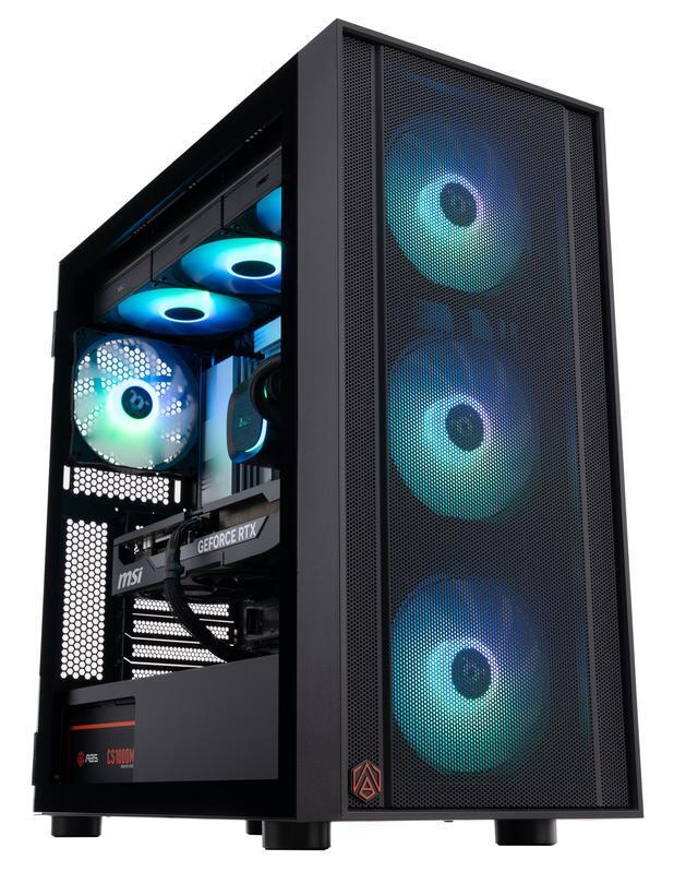 ABS Eurus Ruby Gaming PC - Windows 11 - AMD Ryzen 7 9800X3D - GeForce RTX 5080 - DLSS 4 - AI-Powered Performance - 32GB DDR5 6400MHz - 2TB M.2 NVMe SSD - ER9800X3D50806