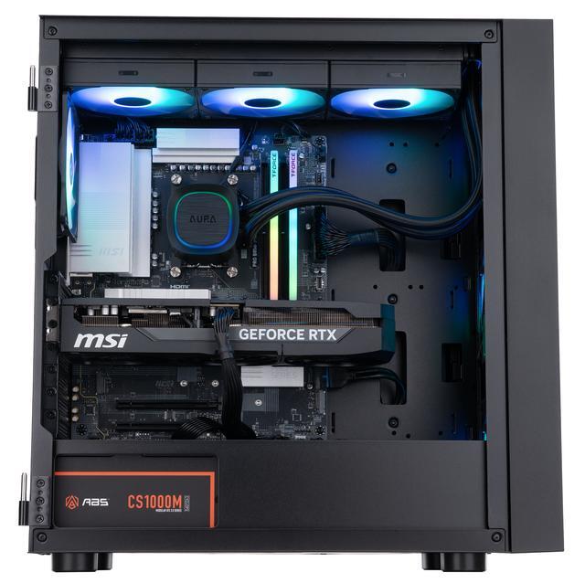 ABS Eurus Ruby Gaming PC - Windows 11 - AMD Ryzen 7 9800X3D - GeForce RTX 5080 - DLSS 4 - AI-Powered Performance - 32GB DDR5 6400MHz - 2TB M.2 NVMe SSD - ER9800X3D50806