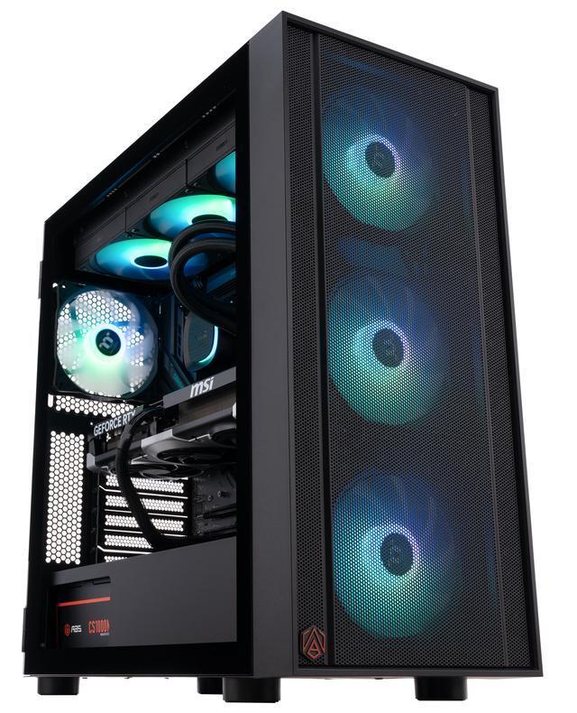 ABS Eurus Ruby Gaming PC - Windows 11 - AMD Ryzen 7 9800X3D - GeForce RTX 5080 - DLSS 4 - AI-Powered Performance - 32GB DDR5 6400MHz - 2TB M.2 NVMe SSD - ER9800X3D50807