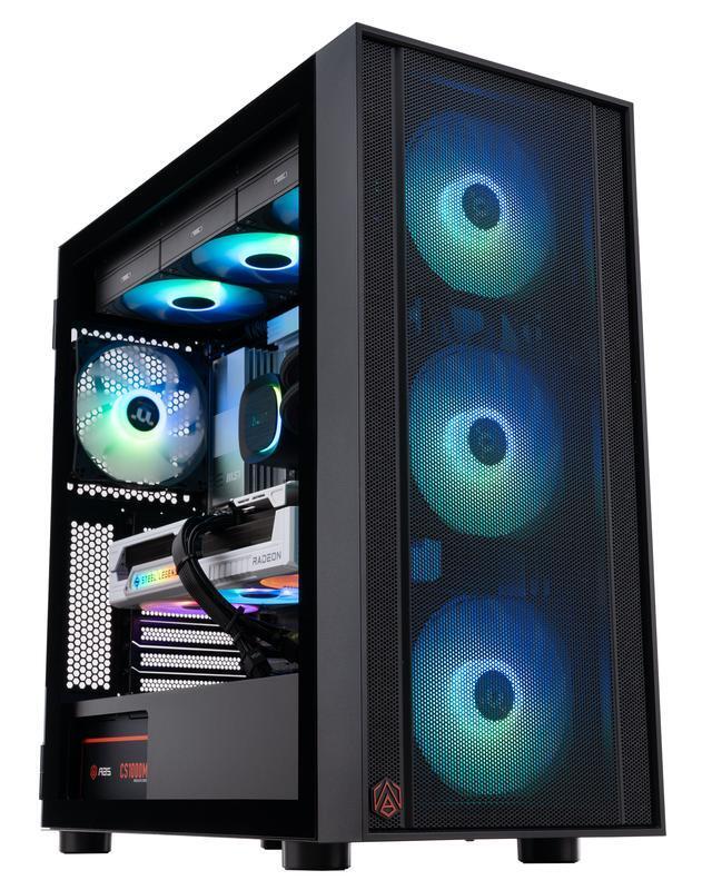 ABS Eurus Ruby Gaming PC - Windows 11 Home - AMD Ryzen 7 9800X3D - Radeon 9070XT - 32GB DDR5 6000 - 2TB M.2 NVMe SSD - ER9800X3D9070XT