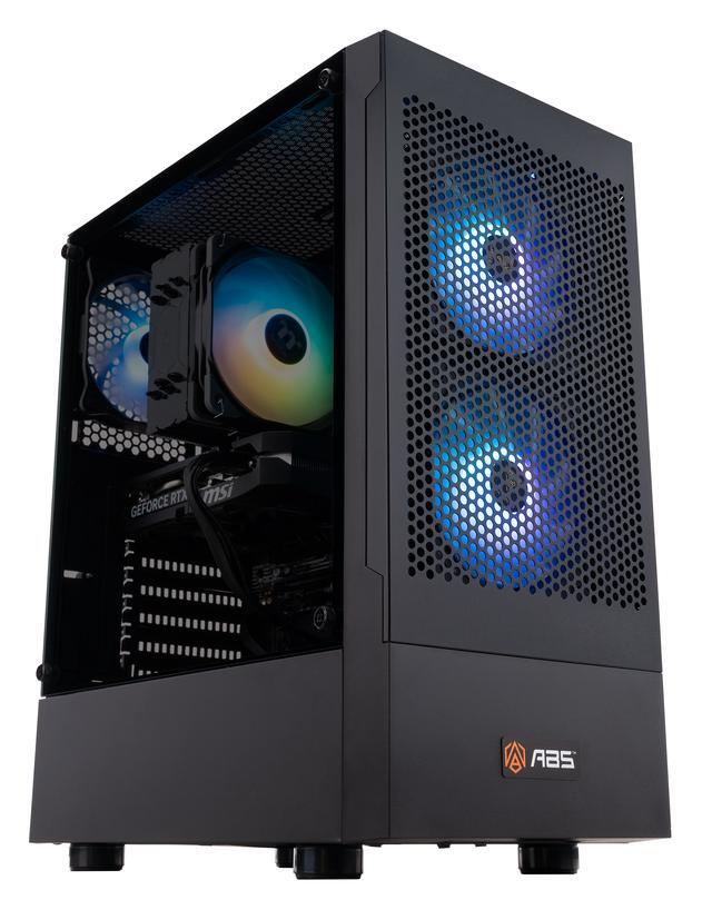 ABS Favonius Aqua Gaming PC - Windows 11 - Intel Core I7-14700F - GeForce RTX 5060 - DLSS 4 - AI-Powered Performance - 32GB DDR4 3200MHz - 1TB M.2 NVMe SSD - FA14700F5060