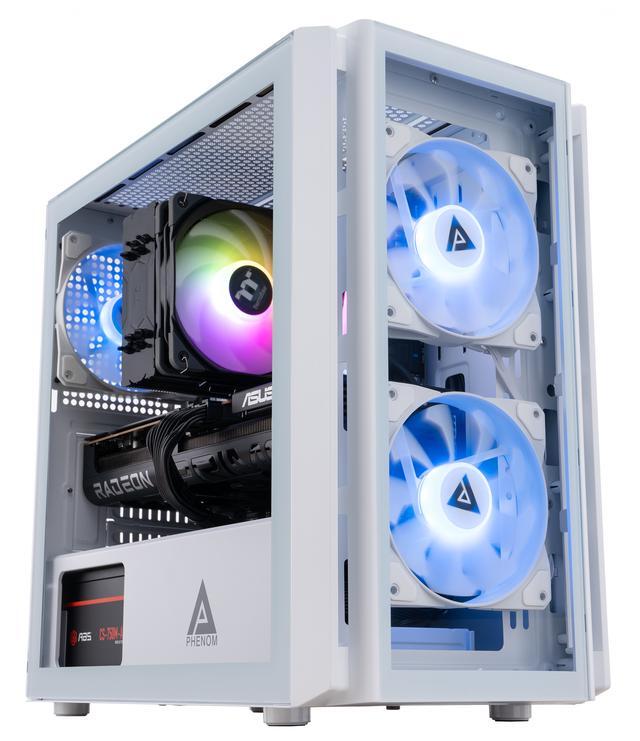 ABS Flux Ruby Gaming PC - Windows 11 - AMD Ryzen 7 7800X3D - Radeon RX 9070 XT - DLSS 4 - AI-Powered Performance - 32GB DDR5 6400MHz - 2TB M.2 NVMe SSD - FR7800X3D9070XT