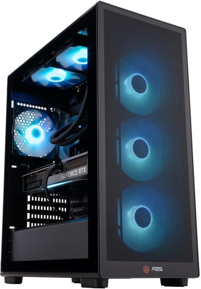 ABS Stratos Aqua Gaming PC - Windows 11 - Intel Core I9-14900KF - GeForce RTX 5070 Ti - DLSS 4 - AI-Powered Performance - 32GB DDR5 6400MHz - 2TB M.2 NVMe SSD - SA14900KF5070TI