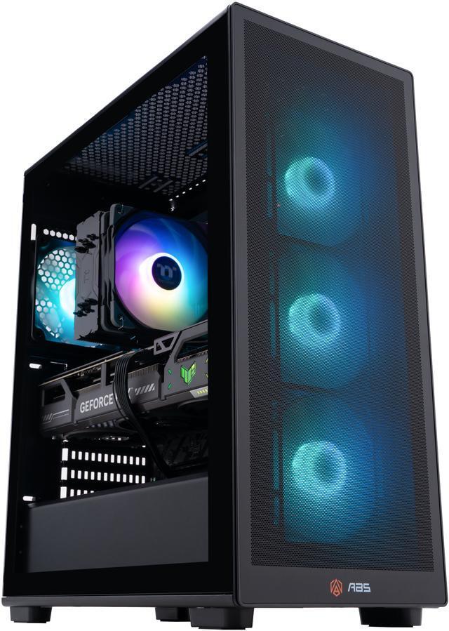 ABS Stratos II Aqua Gaming PC - Windows 11 - Intel Core Ultra 7 265KF - GeForce RTX 5070 - DLSS 4 - AI-Powered Performance - 32GB DDR5 6400 - 2TB M.2 NVMe SSD - SA265KF50702