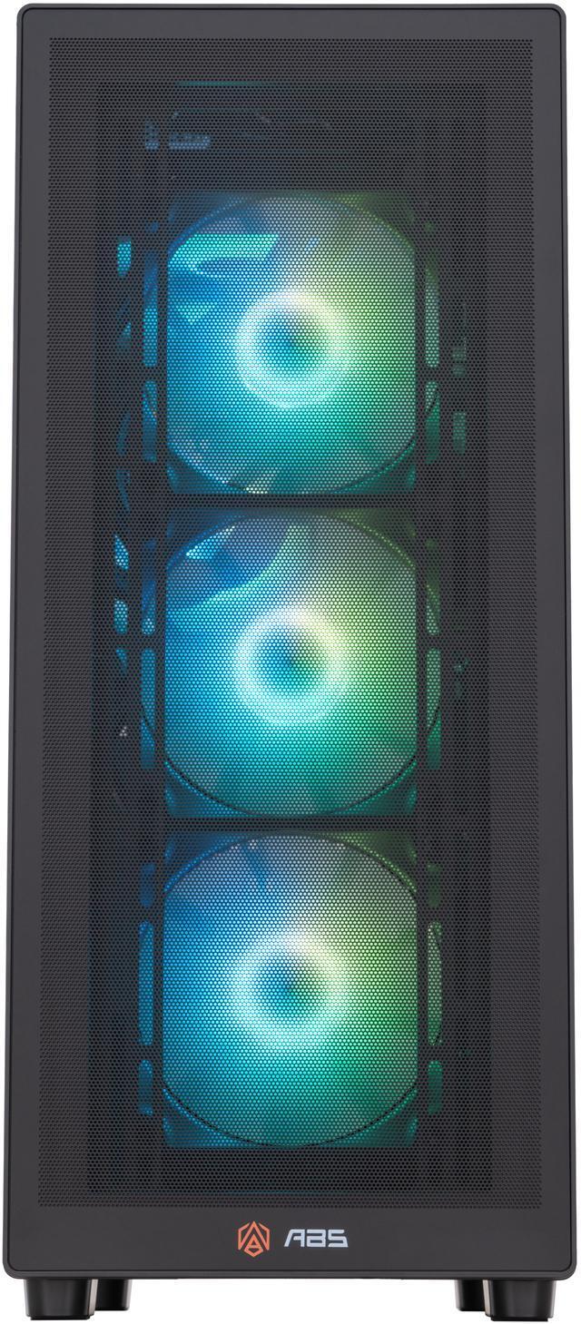 ABS Stratos II Ruby Gaming PC Powered By Asus - Windows 11 - AMD Ryzen 7 9800X3D - GeForce RTX 5080 - DLSS 4 - AI-Powered Performance - 32GB DDR5 6000MHz - 2TB M.2 NVMe SSD - SR9800X3D5080
