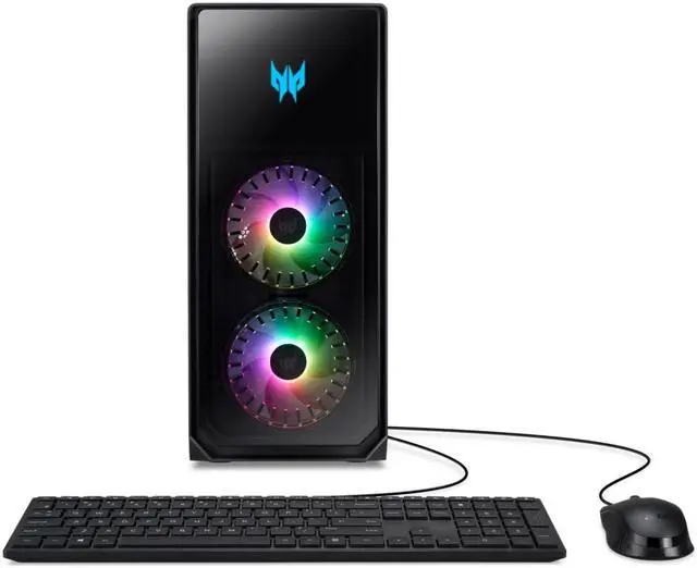 Acer Gaming Desktop PC Predator Orion 7000 PO7-650-UR11 Intel Core i7-13700KF 32GB DDR5 2TB HDD 1TB PCIe SSD GeForce RTX 4080 Windows 11 Pro 64-bit