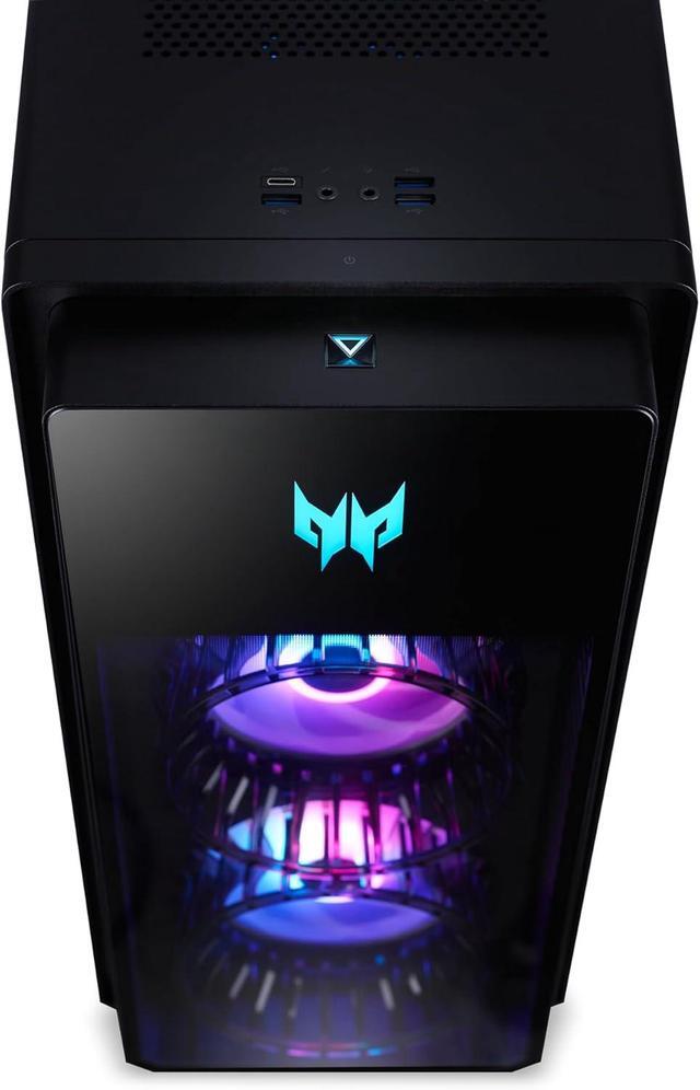Acer Predator Orion 5000 PO5-655-UR12 Gaming Desktop Intel Core I7-14700F 20-Core CPU NVIDIA GeForce RTX 4070 Ti 16GB DDR5 1TB PCIe Gen4 SSD Intel Wi-Fi 6E AX211 Windows 11 Home