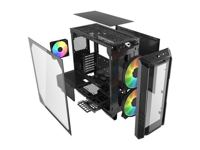 Adamant Custom 24-Core Rendering Modelling Editing Workstation Desktop Computer PC Intel Core I9-14900K 3.2GHz Z790 Chipset 128GB DDR5 8TB NVMe Gen3 SSD 6TB HDD WIN11 850W Geforce RTX 5080 16GB