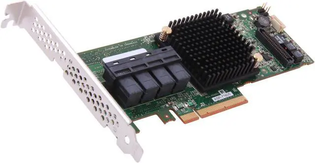 Adaptec 2274400-R 71605Single PCI-Express 3.0 x8 Low Profile Ready SATA / SAS RAID Controller Card