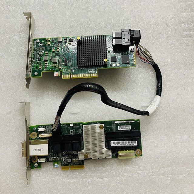 Adaptec AEC-82885T Expander + LSI SAS 9300-8I IT HBA Card 12Gb/s + 8643 Cable