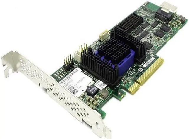Adaptec ASR-6405 2270000-R 6-Series 512Mb DDR2-667MHz PCI-Express 2.0 x8 MD2 Low-Profile SAS/SATA Raid Controller Card