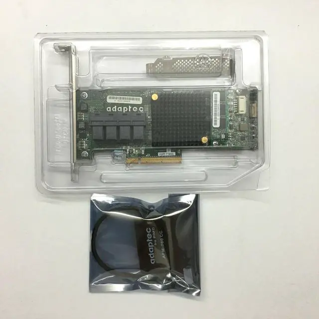 Adaptec ASR-71605 16 Ports 2274400-R Raid Card AFM-700 1GB Cache & BBU Battery