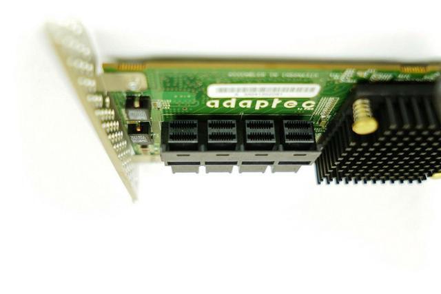 Adaptec ASR 71605 1GB 16 Port SAS SATA PCIe Raid Controller 2280200-R 6Gb/s HBA/RAID CARD ZFS PC LINUX NAS