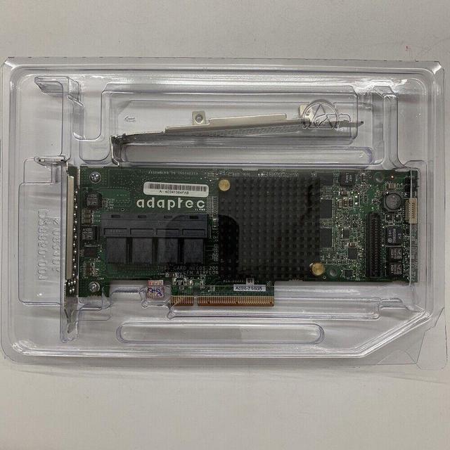Adaptec ASR 71605 1GB 16 Port SAS SATA PCIe Raid Controller 2280200-R 6Gb/s HBA/RAID CARD ZFS PC LINUX NAS