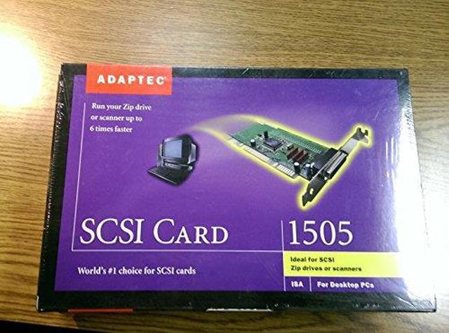 Adaptec AVA-1505A KIT 1725800 16-Bit ISA 25-Pin DB25 SCSI Controller Card