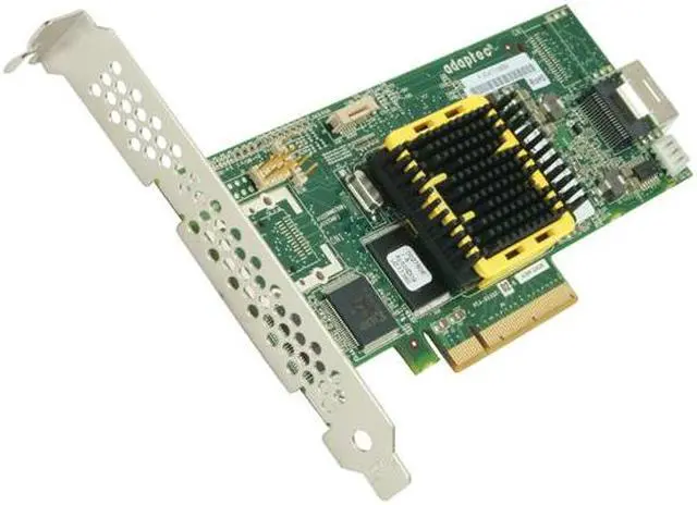 Adaptec RAID 2405 2260200-R SATA/SAS 4 internal ports w/ 128MB cache memory Controller Card Single