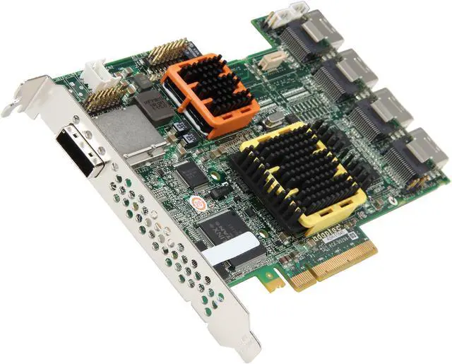Adaptec RAID 51645 2258600-R SATA/SAS 20-port (16 internal 4 external) w/ 512MB cache memory Controller Card Single