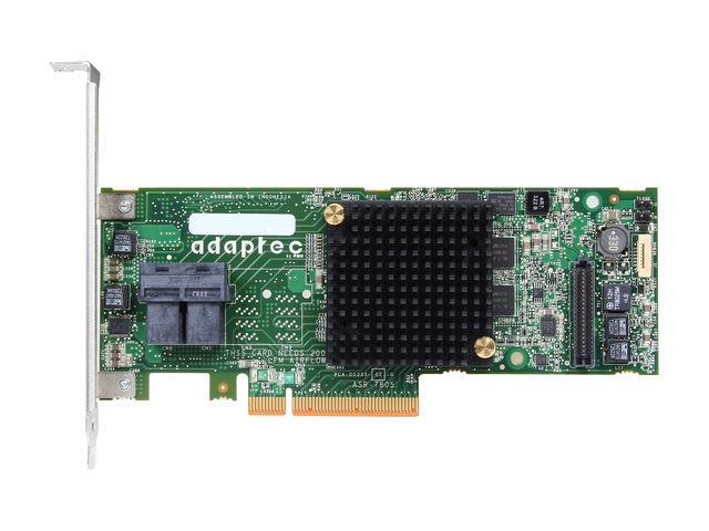 Adaptec Series 7 2274100-R 7805Single PCI-Express 3.0 X8 MD2- Low Profile SATA / SAS RAID Controller Card