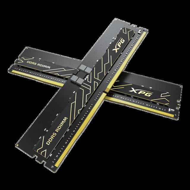 ADATA XPG AICORE 32GB (2 X 16GB) ECC Registered DDR5 6400 (PC5 51200) Memory Model AX5R6400C3216G-DTAIRBK