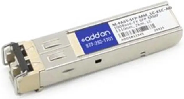 Addon Hirschmann M-Fast Sfp-Mm/Lc Compatible Taa Compliant 100Base-Fx Sfp Transceiver (Mmf 1310Nm 2Km Lc)