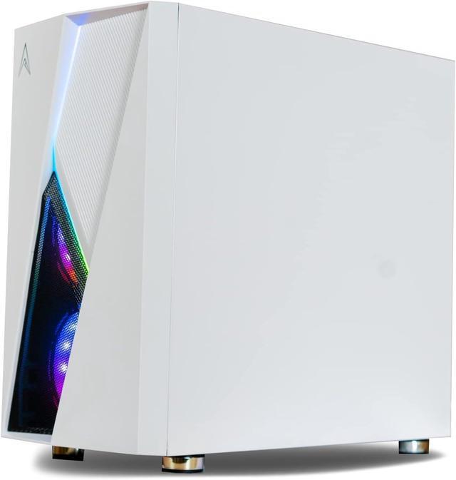 Allied Gaming Stinger Micro-ATX Tower Gaming Desktop Case: Tempered Glass Panel 3X ARGB Fans Pre-Installed LED ARGB Fans 1x USB 3.0 Ports 2X USB 2.2 Ports & Mesh Front Panel Airflow