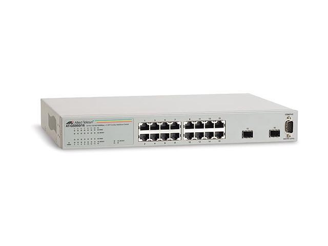 Allied Telesis AT-GS950/16-10 10/100/1000Mbps + 1000Mbps Ethernet Switch 16 X RJ45 + 2 X SFP