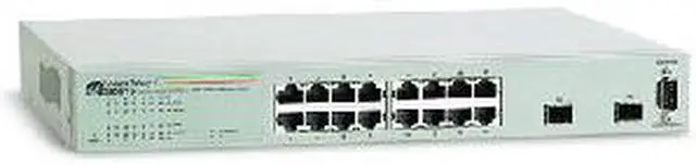 Allied Telesis AT-GS950/16-10 10/100/1000Mbps + 1000Mbps Ethernet Switch 16 x RJ45 + 2 x SFP