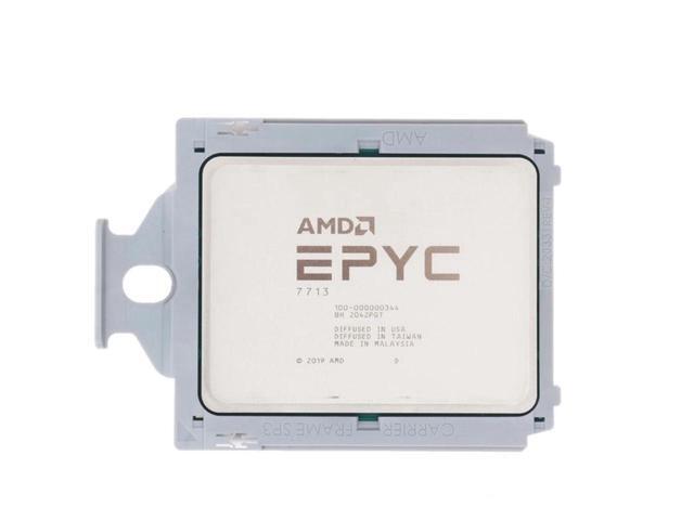 AMD EPYC 7713 Milan 2.0 GHz 256MB L3 Cache Socket SP3 225W 100-000000344 Server Processor-OEM No Box