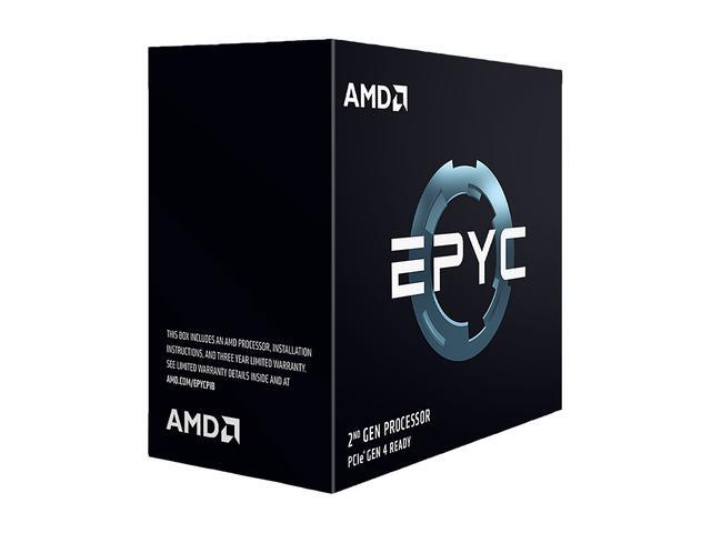 AMD EPYC Rome 7262 8-Core 3.2 GHz (3.4 GHz Max Boost) Socket SP3 155W 100-100000041WOF Server Processor