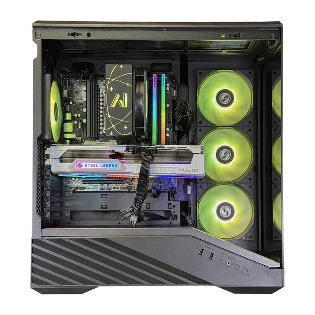Andromeda Insights Advanced AMD Vector - RX 9070XT 16GB Ryzen 5 9600X (5.4 GHz Turbo Boost) 32GB DDR5 6000MHz 1TB Gen4 SSD 850W Gold PSU ARGB Fans Wi-Fi + BT Win 11 Home