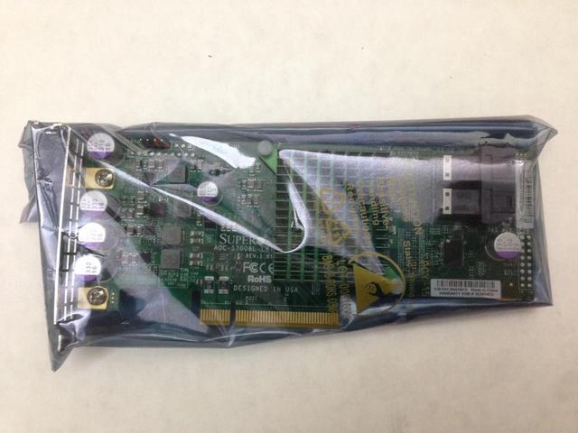 AOC-S3008L-L8I 8 Internal Ports 12Gb S 63HDD RAID Card