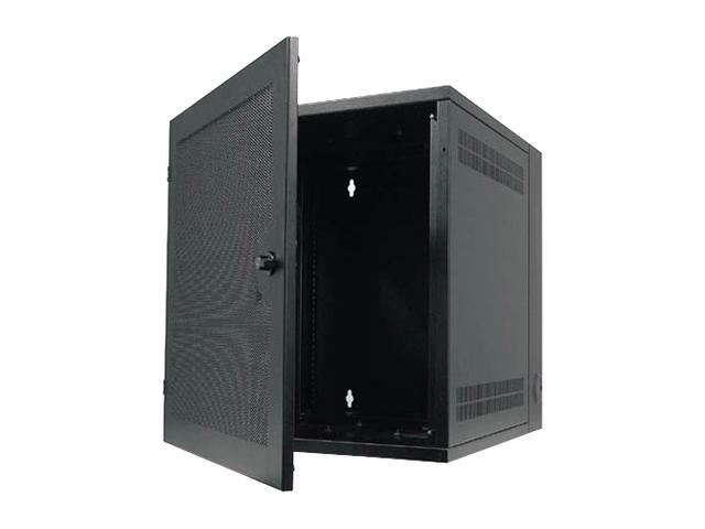 APC AR100HD 13U NetShelter WX W/Threaded Hole Vertical Mounting Rail Vented Front Door Black