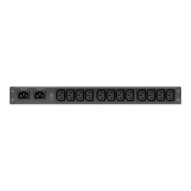 APC By Schneider Electric NetShelter Automatic Transfer Switch - 12 X IEC 60320 C13 - 230 V AC - 10 A