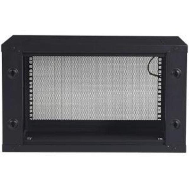 APC By Schneider Electric NetShelter WX 6U Wall Mount Cabinet - For Server LAN Switch - 6U Rack Height X 19" Rack Width X 12.95" Rack Depth - Wall Mountable - Black - 200.42 Lb Static/Stationary Weight Capacity