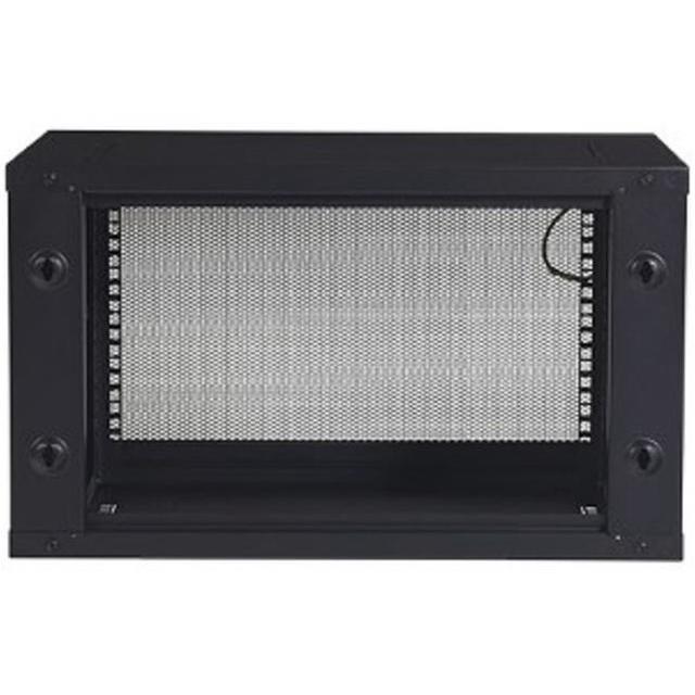 APC By Schneider Electric NetShelter WX 6U Wall Mount Cabinet - For Server LAN Switch - 6U Rack Height X 19" Rack Width X 12.95" Rack Depth - Wall Mountable - Black - 200.42 Lb Static/Stationary Weight Capacity