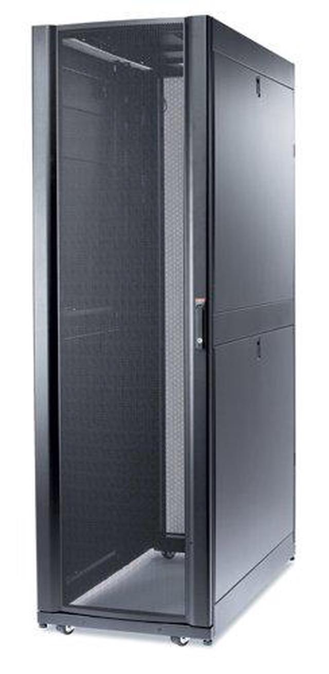 APC NetShelter SX Server Rack Enclosure 42U Shock Packaging 2000 Lbs Black 1991H X 600W X 1200D Mm