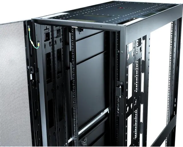 APC NetShelter SX Server Rack Enclosure 42U Shock Packaging 2000 lbs Black 1991H x 600W x 1200D mm