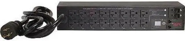APC Rack PDU Switched 2U 30A 120V (16)5-20 Black