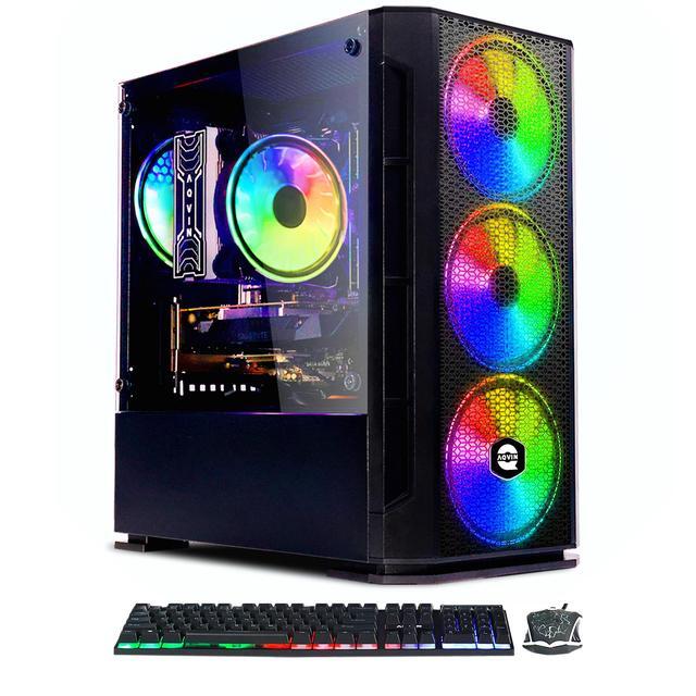AQVIN - AQ10 Gaming PC - Windows 10 Pro - Intel I7 Up To 3.90GHz - GeForce GTX 1630 4GB - 32GB RAM - 2TB SSD - Windows 10 Pro