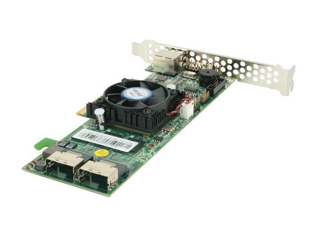 ARECA ARC-1222 ARC-1222-SAS 8-PORT SAS/SATA II 3Gbps CONTROLLER RAID PCIe