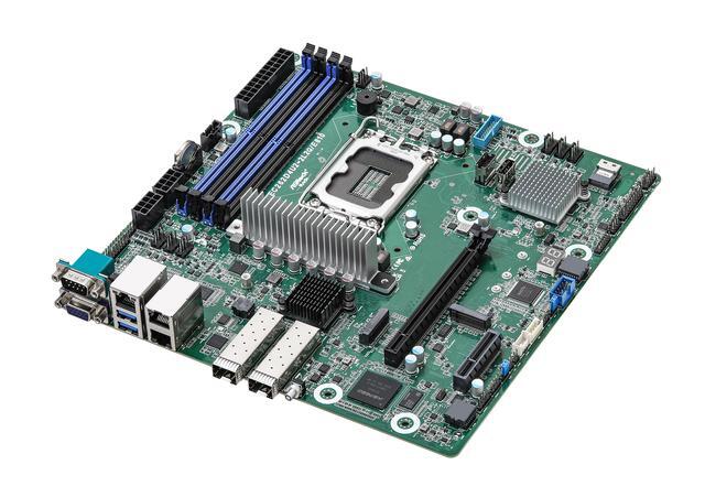 ASRock Rack EC262D4U2-2L2Q/E810 Xeon E-2400 Micro ATX MB 2 X 25GbE SFP28 IPMI