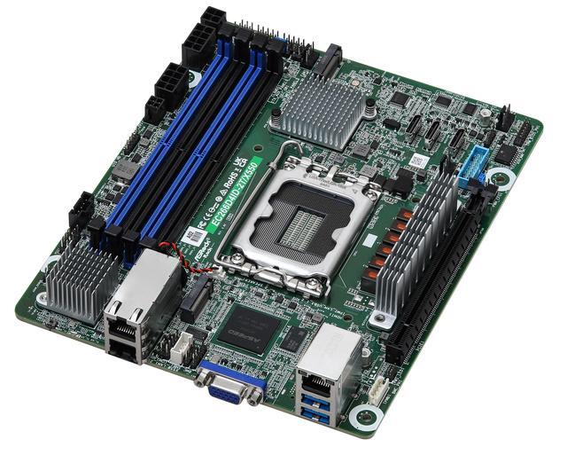 ASRock Rack EC266D4ID-2T/X550 Deep Mini-ITX Server Motherboard