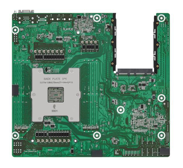 ASRock Rack GENOAD8QM3-2T/BCM CEB Server Motherboard Singel Socket SP5 (LGA 6096) AMD EPYC™ 9004 And 97x4 Series Processors Dual 10GbE OCP NIC 3.0 PCIe5.0