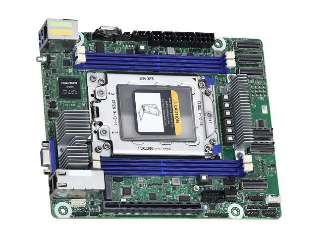 AsRock Rack ROMED4ID-2T Proprietary (Deep Mini-ITX) Server Motherboard Socket SP3