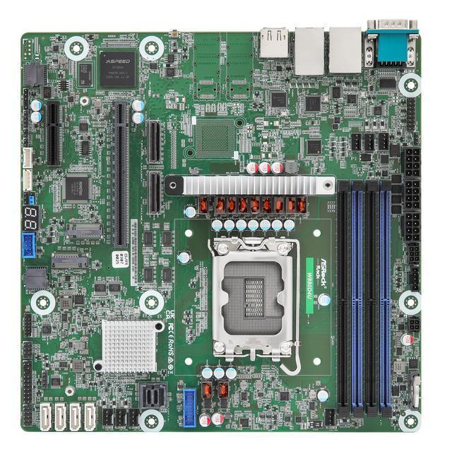ASRock Rack Server Motherboard W880D4U Micro-ATX Single Socket LGA 1851 Intel® Core™ Ultra Desktop Processors (Series 2)