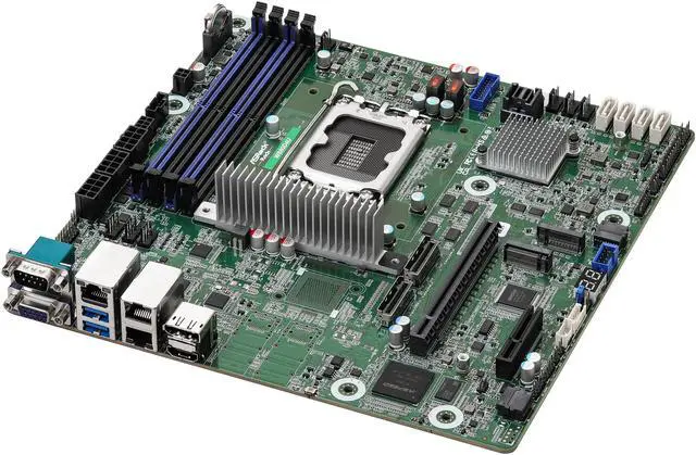 ASRock Rack Server Motherboard W880D4U Micro-ATX Single Socket LGA 1851 Intel® Core™ Ultra Desktop Processors (Series 2)