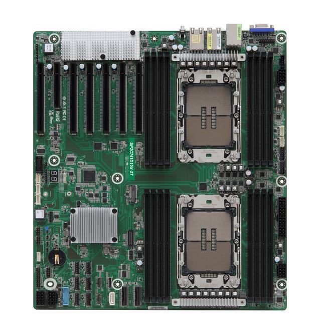 ASRock Rack SP2C741D16X-2T EEB Server Motherboard Dual Socket 5th And 4th Gen Intel Xeon Scalable Processors (LGA 4677) C741 16 DIMM Slots 6 PCIe5.0 X16 Dual 10G Lan