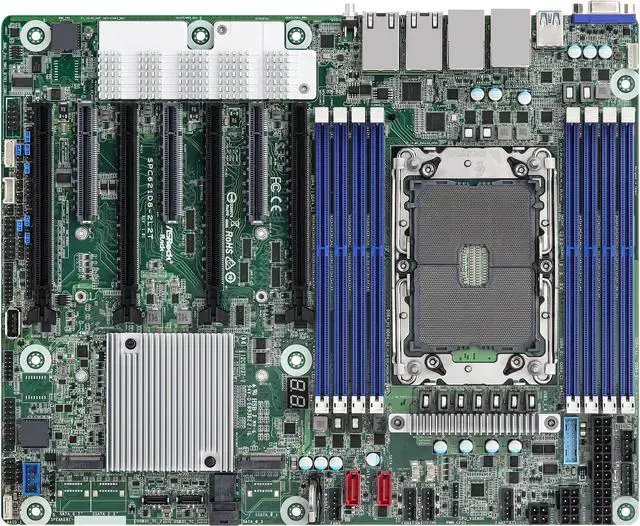 AsRock Rack SPC621D8-2L2T ATX Server Motherboard Single Socket P+ (LGA 4189) Intel C621A