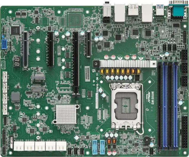 ASRock Rack W680 WS ATX Workstation Motherboard Intel Core 14th Gen 13th & 12th Gen Intel Core Series Processors